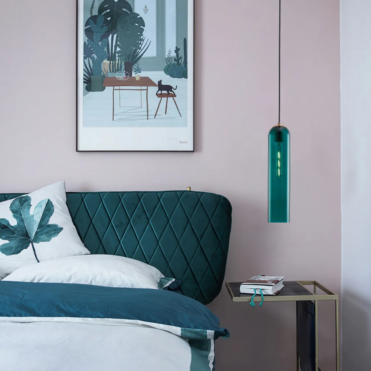 Подвесной светильник DELFY Grey Brass от ImperiumLoft