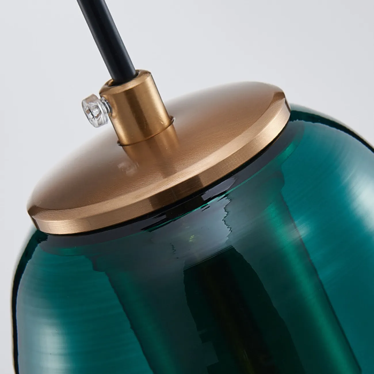 Подвесной светильник DELFY Blue Brass от ImperiumLoft