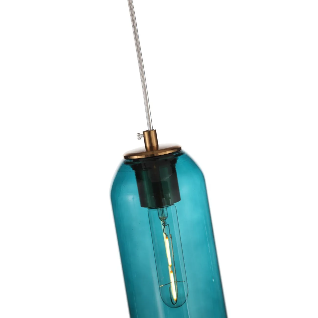 Подвесной светильник DELFY Blue Brass от ImperiumLoft