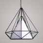 Подвесной светильник The Diamond Chandelier Kevin Reilly 1 D28 Черный от ImperiumLoft
