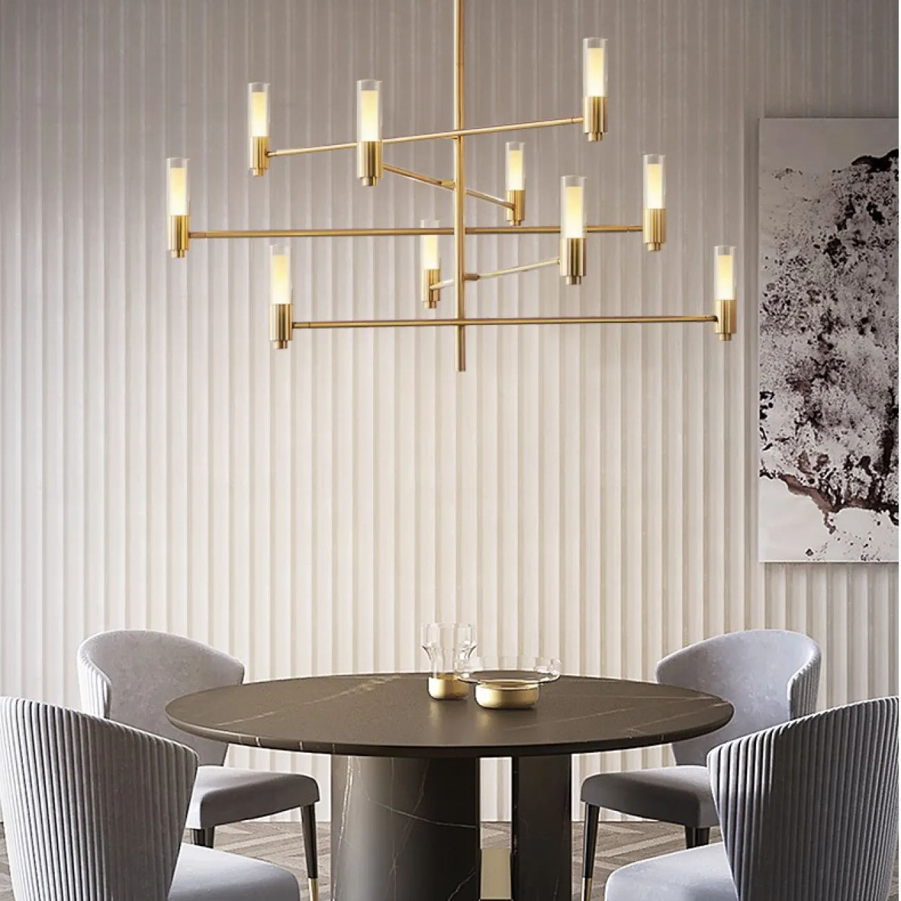 Подвесная люстра LEVEL от ImperiumLoft