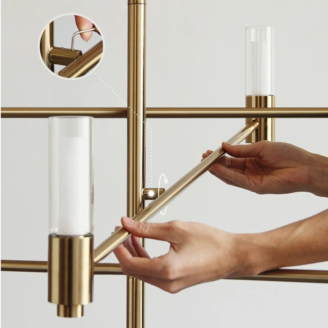 Подвесная люстра LEVEL от ImperiumLoft