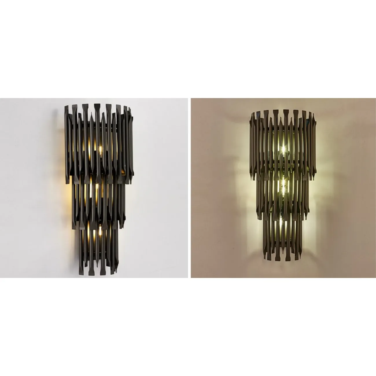 Бра MATHENY III WALL LAMP by DELIGHTFULL Black
