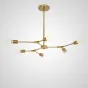 Люстра на штанге LATE D86 Gold от ImperiumLoft