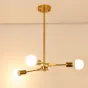 Люстра на штанге LATE D55 Gold от ImperiumLoft