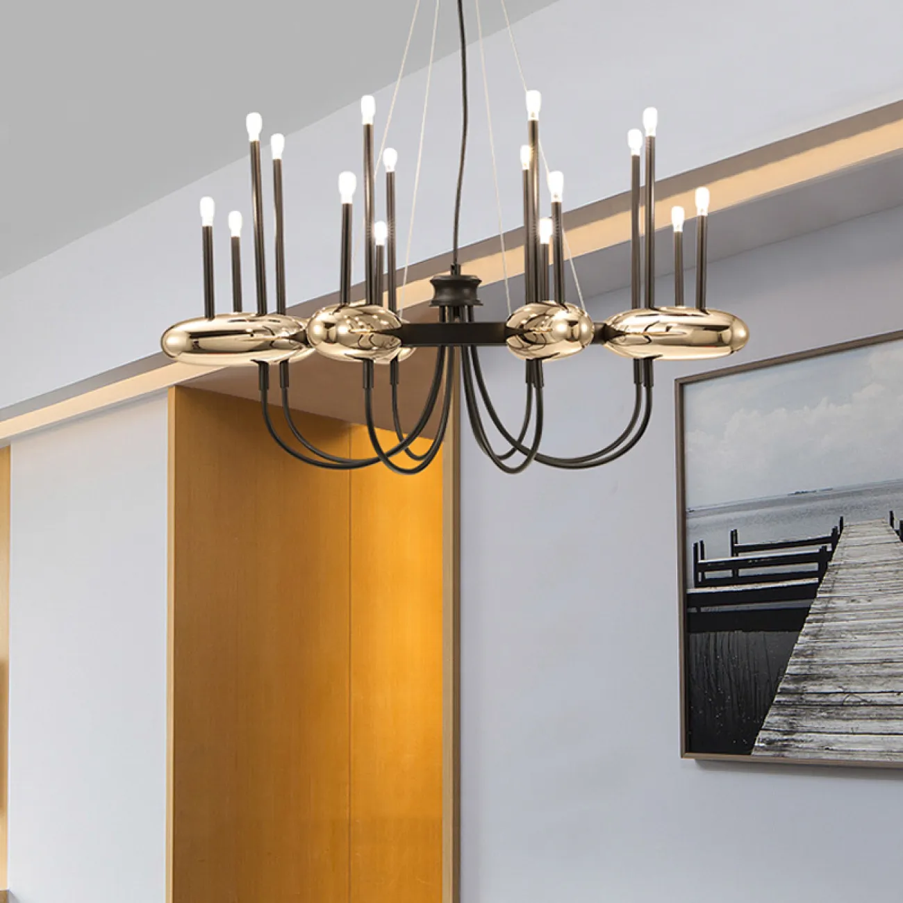 Подвесная люстра HELIUM от ImperiumLoft