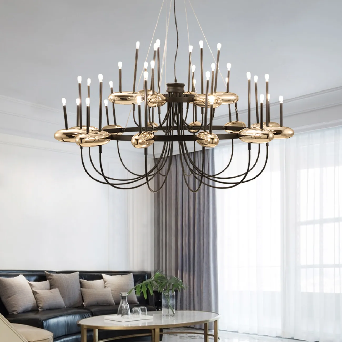 Подвесная люстра HELIUM от ImperiumLoft