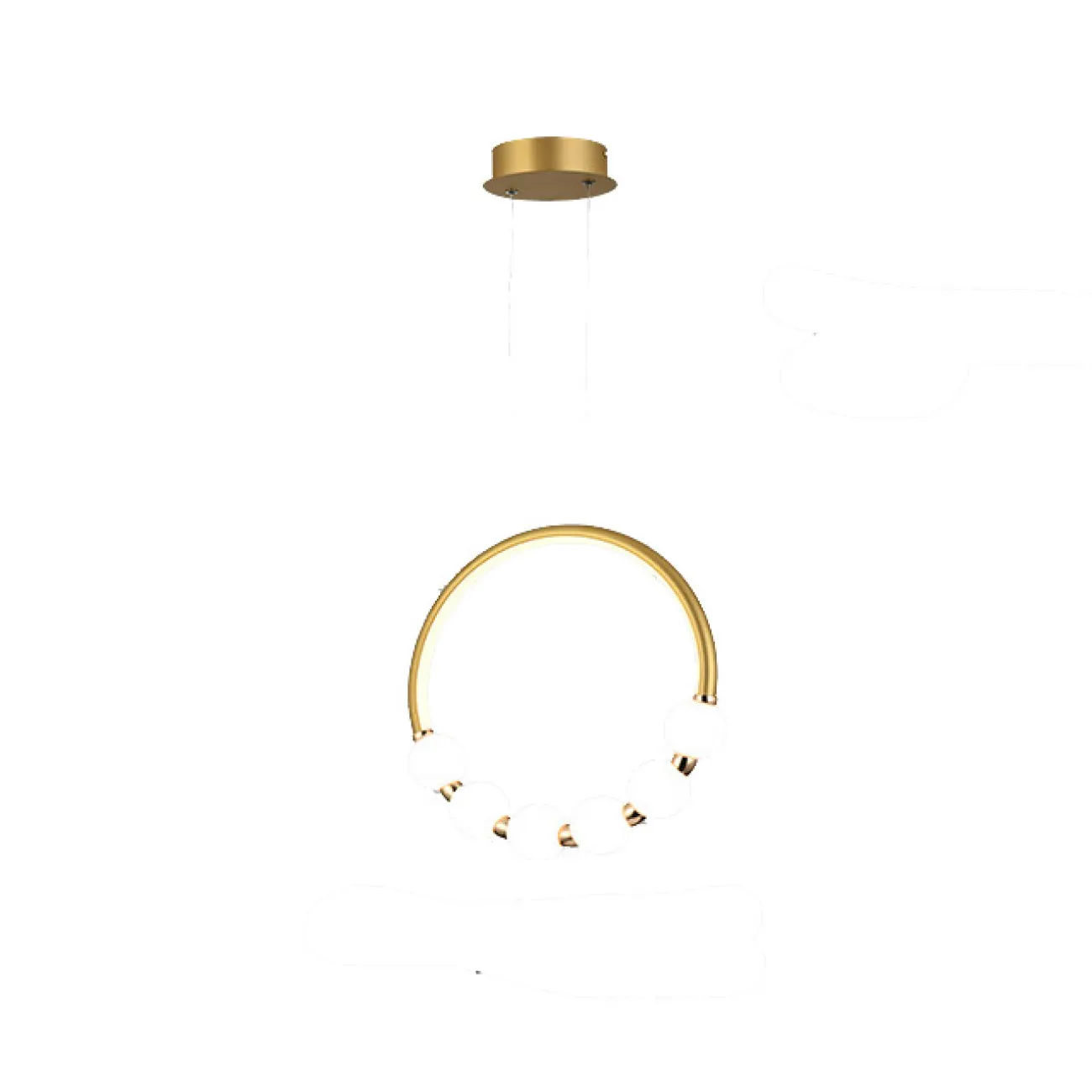 Подвесной светильник ACCESS D63 brass от ImperiumLoft