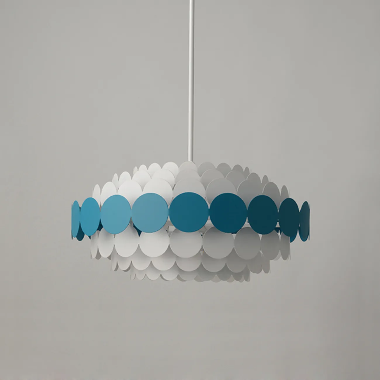 Люстра на штанге ASOLA D40 Blue by ImperiumLoft от ImperiumLoft