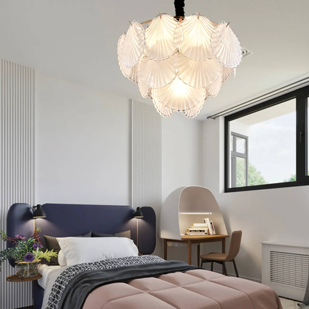 Подвесная люстра SHELLS D48 от ImperiumLoft