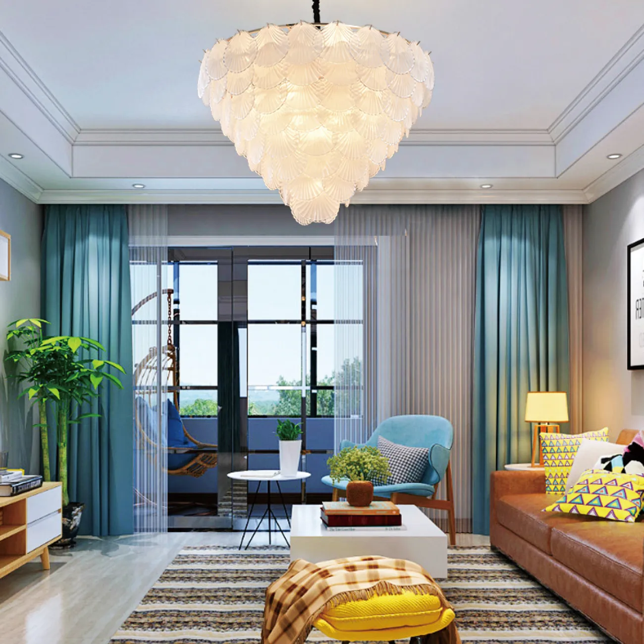 Подвесная люстра SHELLS D48 от ImperiumLoft