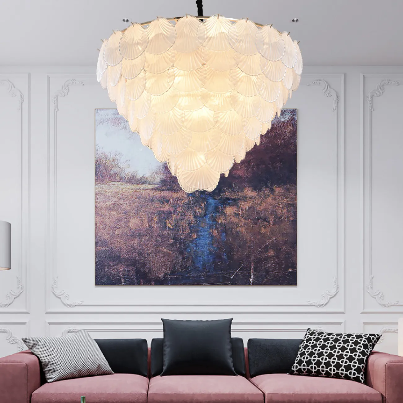 Подвесная люстра SHELLS D48 от ImperiumLoft