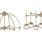 Люстра Hudson Valley 1227-AGB Boca Led Chandelier In Aged Brass