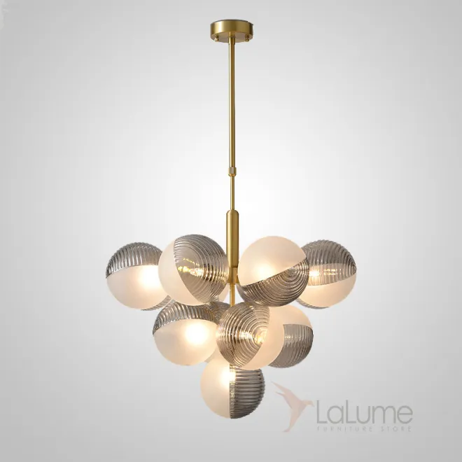 Потолочная люстра WALTON MORE D60 Grey от ImperiumLoft Потолочная люстра WALTON MORE D60 Grey от ImperiumLoft