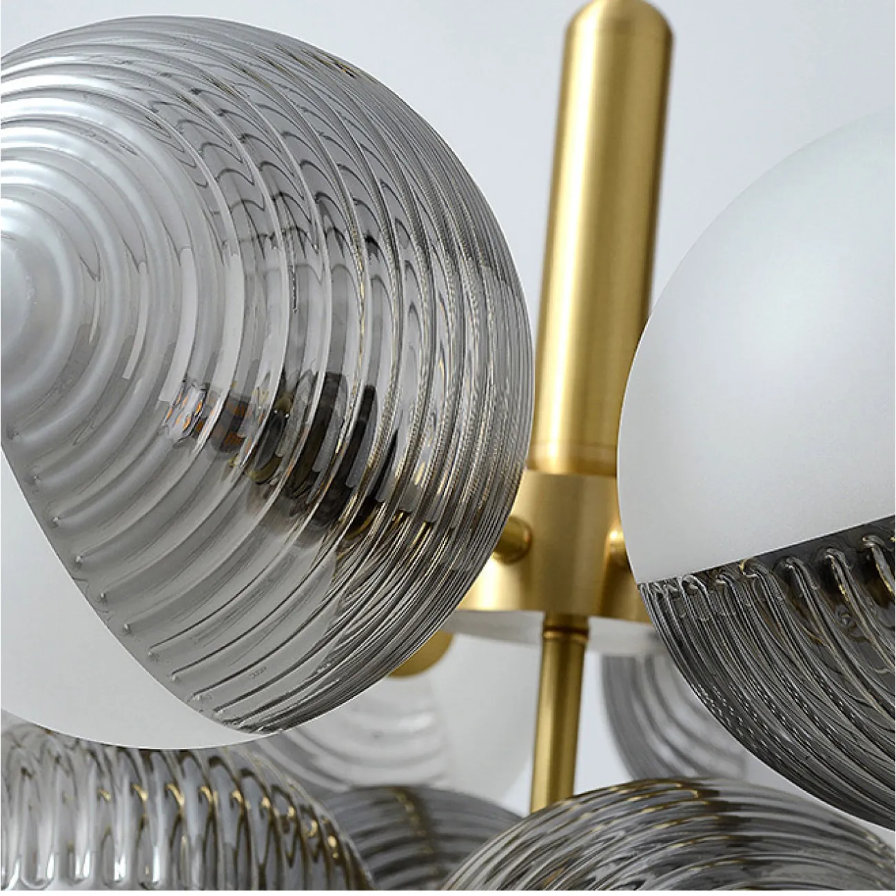 Потолочная люстра WALTON MORE D38 Grey от ImperiumLoft Потолочная люстра WALTON MORE D38 Grey от ImperiumLoft