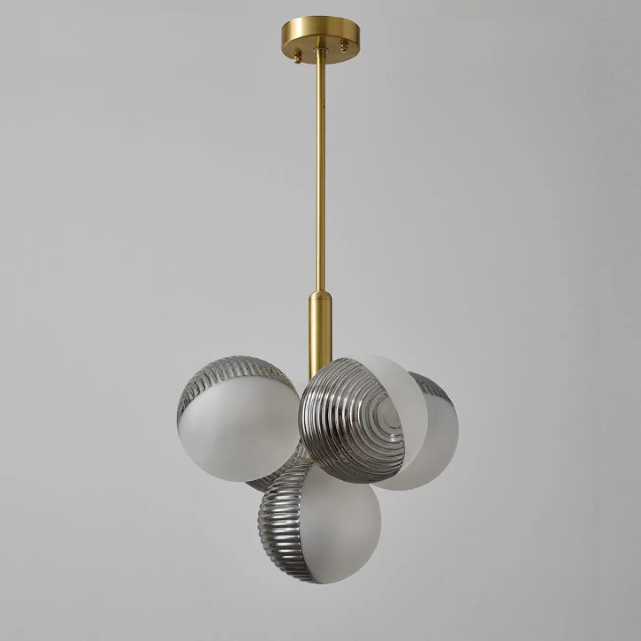 Потолочная люстра WALTON MORE D38 Grey от ImperiumLoft Потолочная люстра WALTON MORE D38 Grey от ImperiumLoft