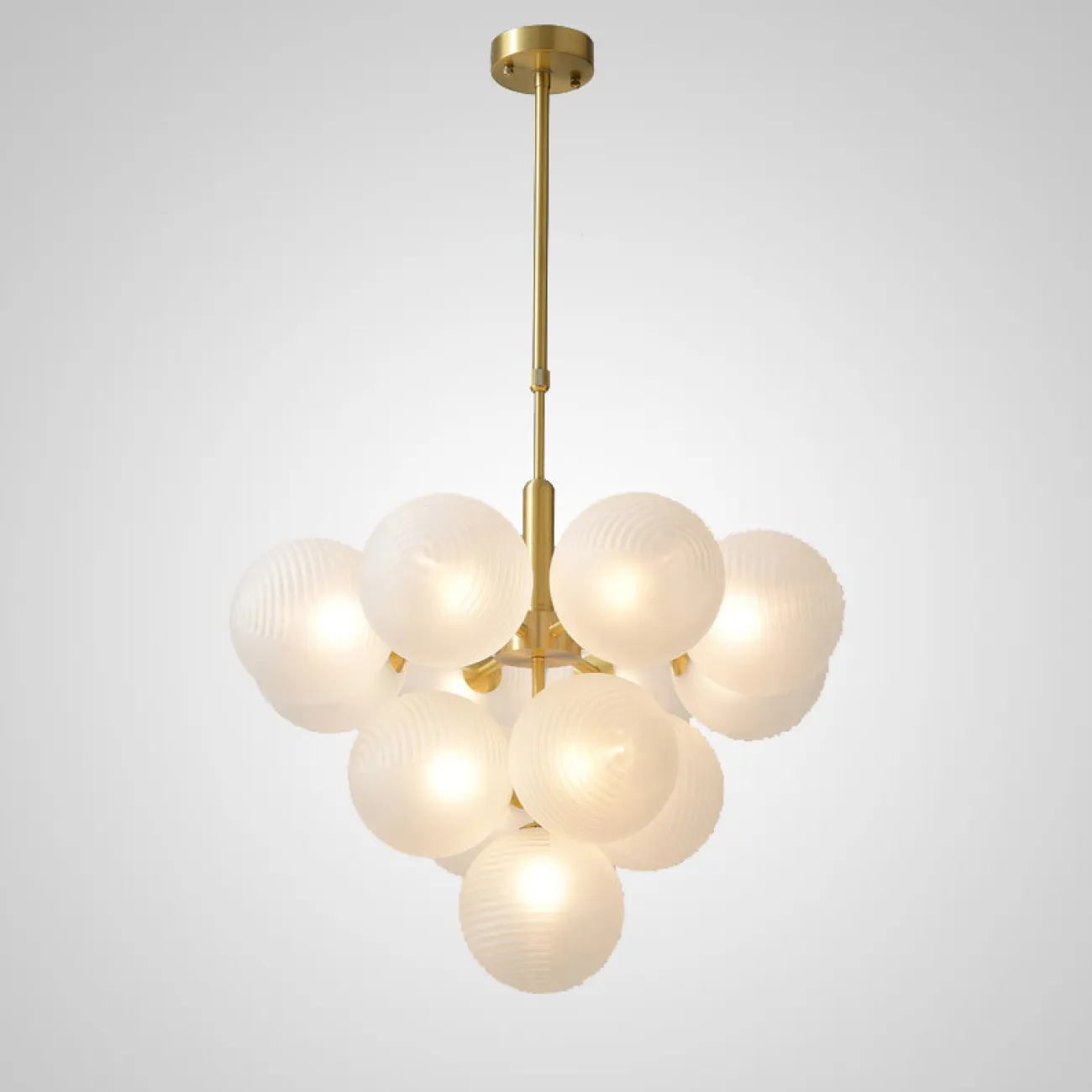 Потолочная люстра WALTON MORE D38 Grey от ImperiumLoft Потолочная люстра WALTON MORE D38 Grey от ImperiumLoft