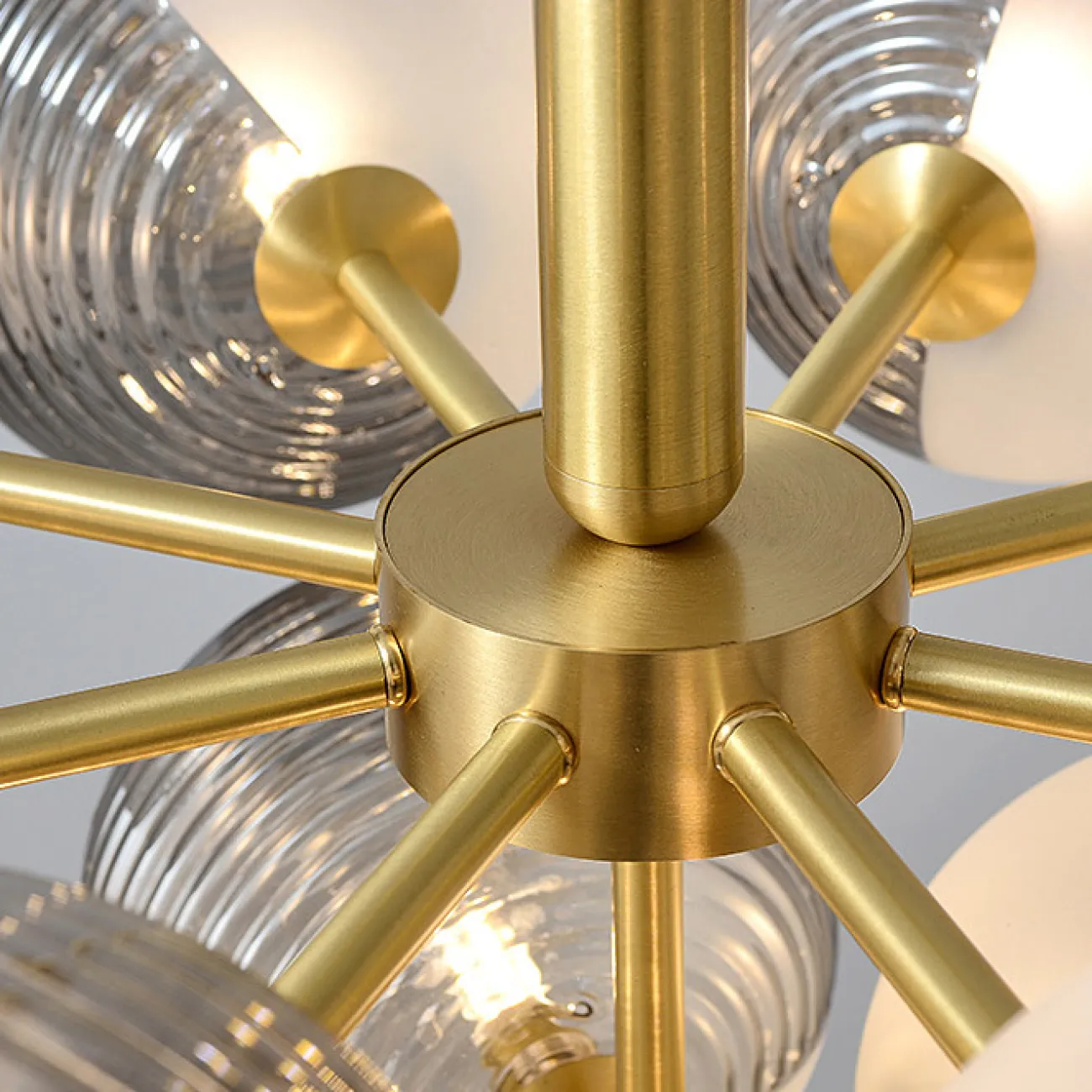 Потолочная люстра WALTON MORE D38 Grey от ImperiumLoft Потолочная люстра WALTON MORE D38 Grey от ImperiumLoft