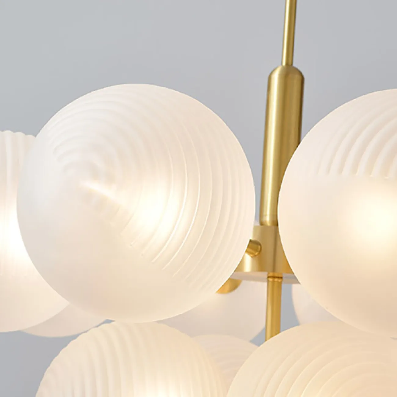 Потолочная люстра WALTON MORE D38 Grey от ImperiumLoft Потолочная люстра WALTON MORE D38 Grey от ImperiumLoft