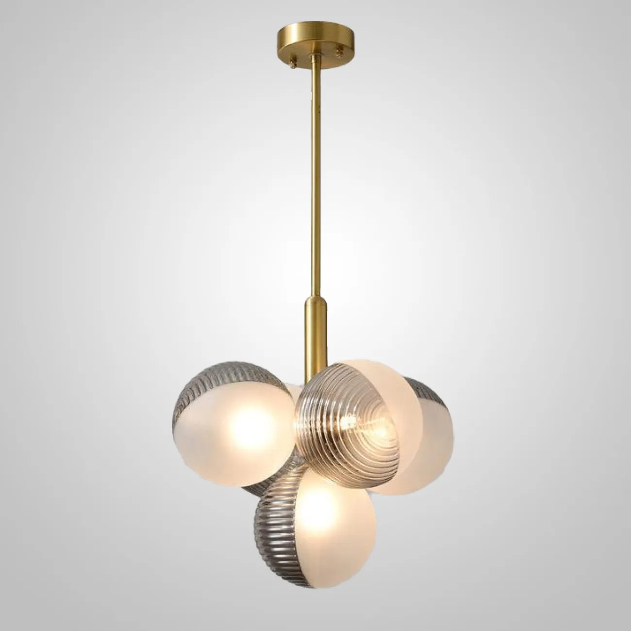 Потолочная люстра WALTON MORE D60 Grey от ImperiumLoft Потолочная люстра WALTON MORE D60 Grey от ImperiumLoft