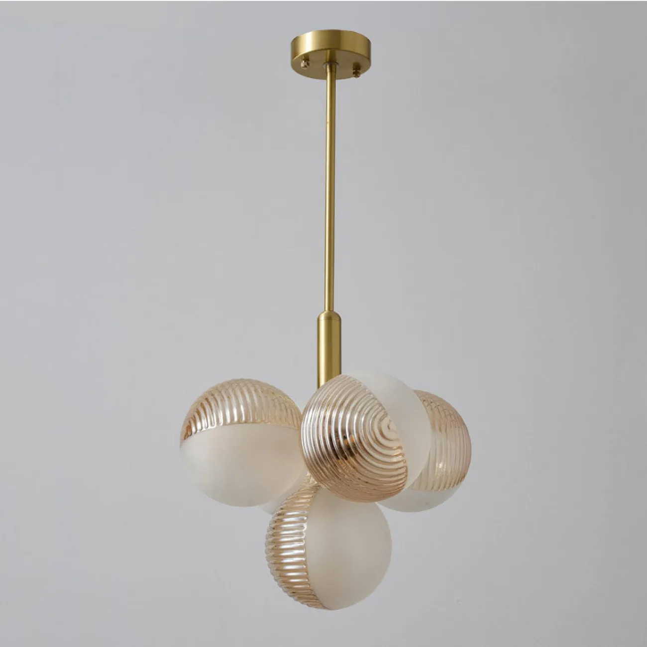 Потолочная люстра WALTON MORE D38 Grey от ImperiumLoft Потолочная люстра WALTON MORE D38 Grey от ImperiumLoft