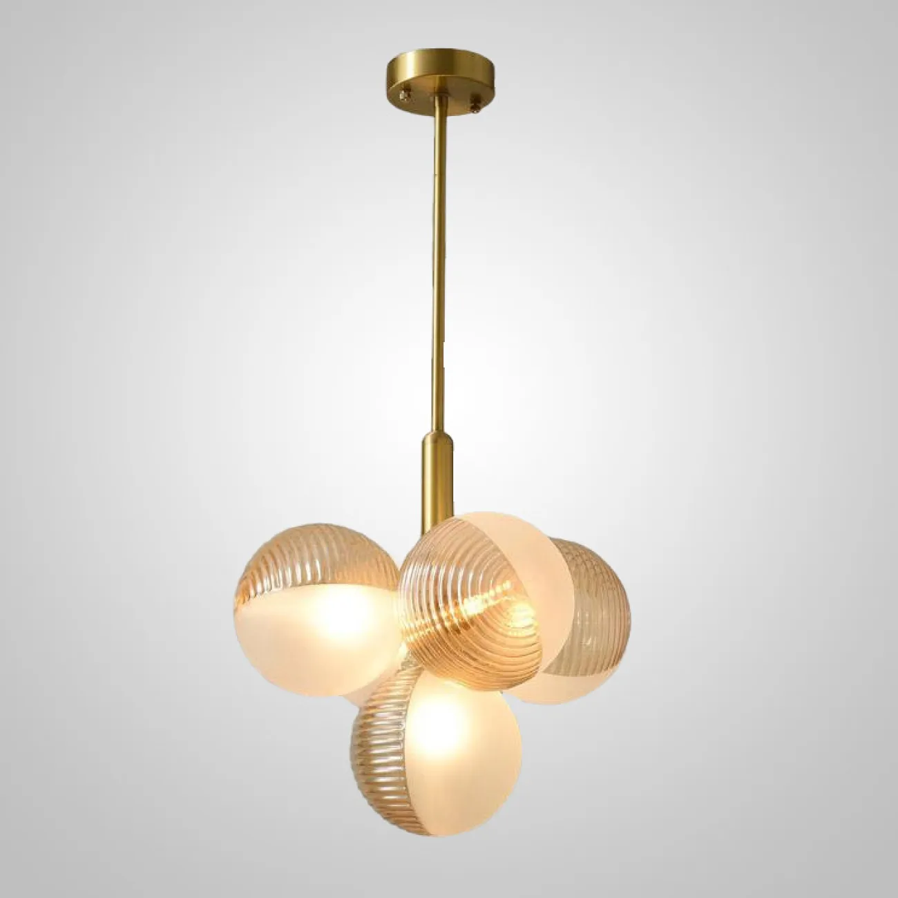 Потолочная люстра WALTON MORE D38 Grey от ImperiumLoft Потолочная люстра WALTON MORE D38 Grey от ImperiumLoft