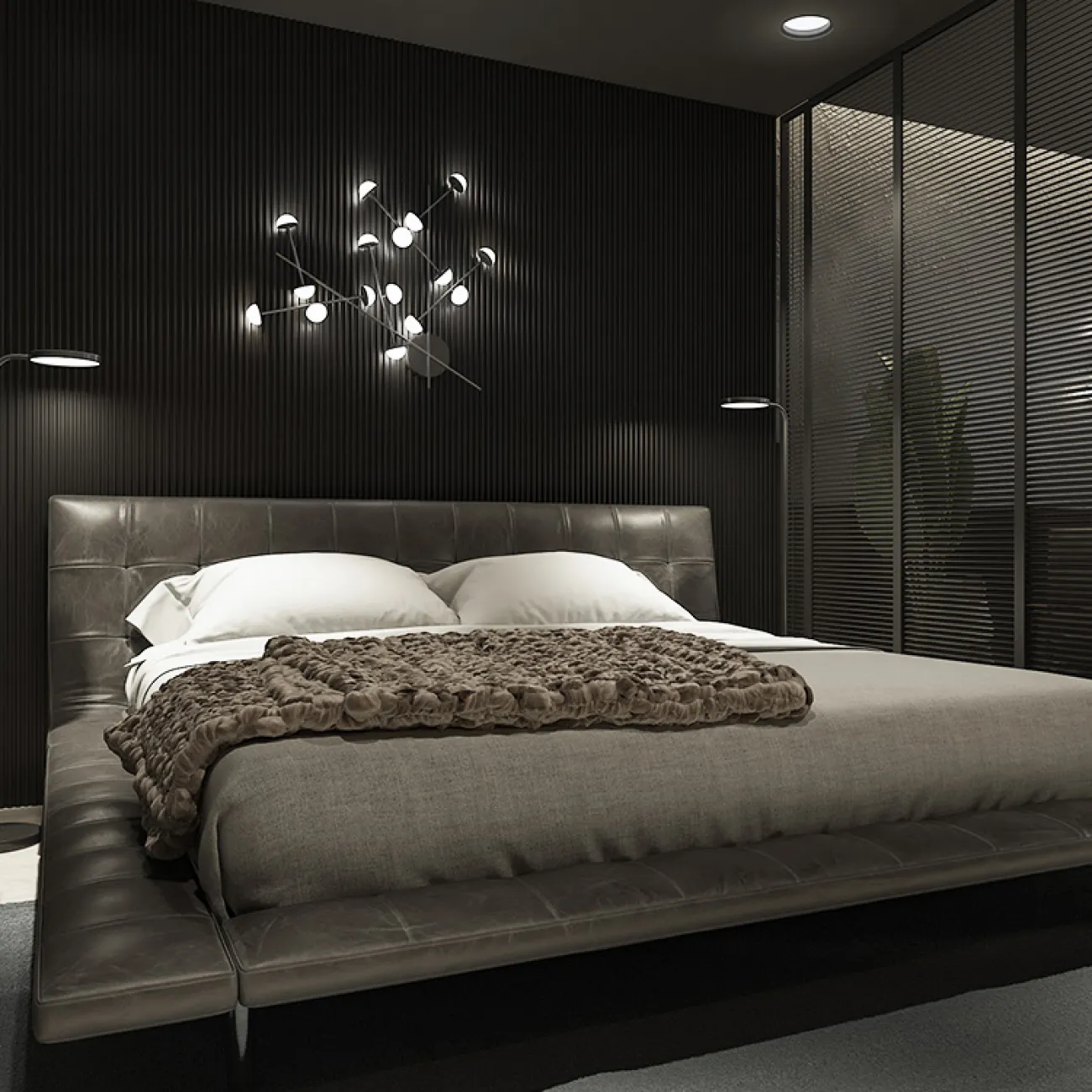 Настенный светильник HILVI WALL L48 White от ImperiumLoft