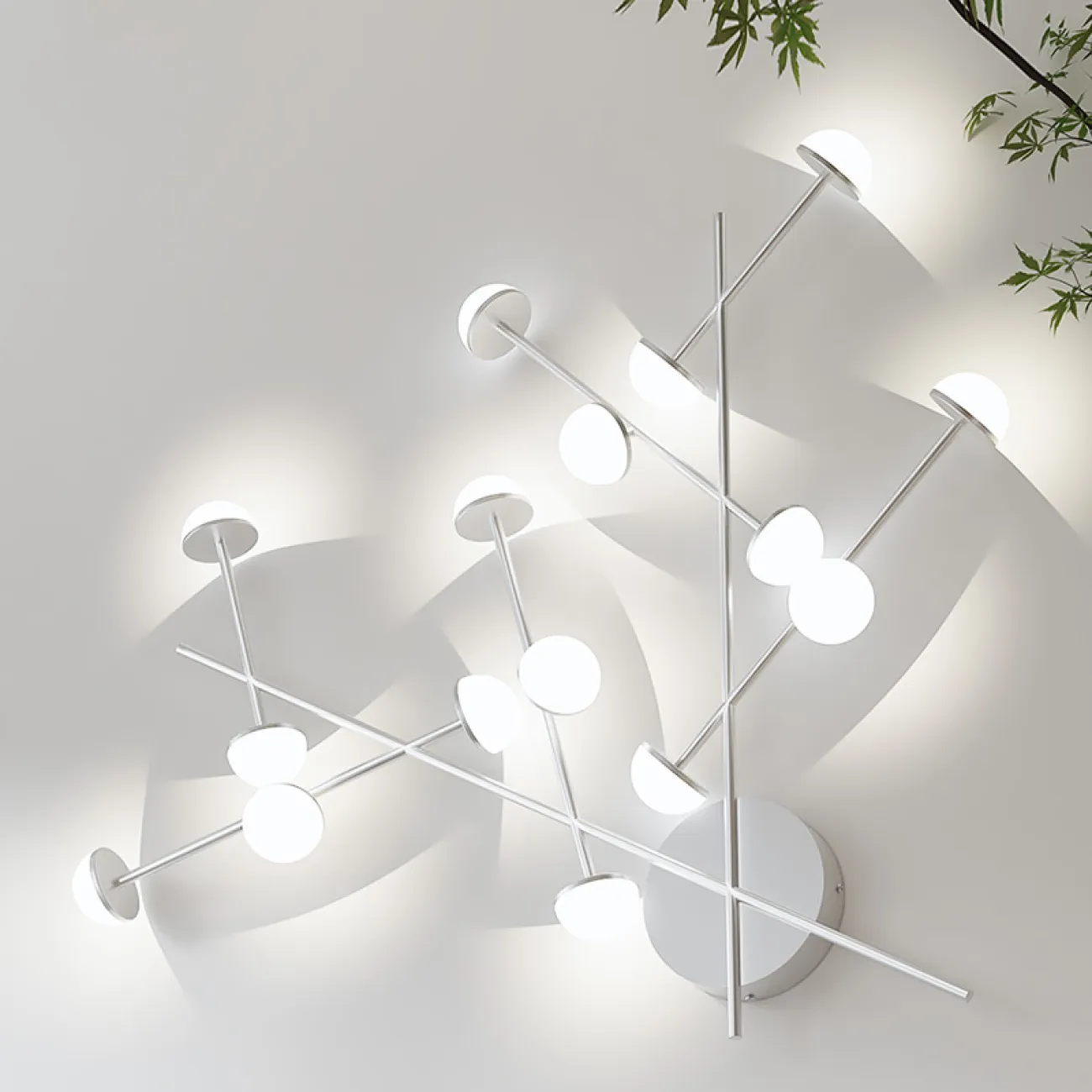 Настенный светильник HILVI WALL L48 Black от ImperiumLoft