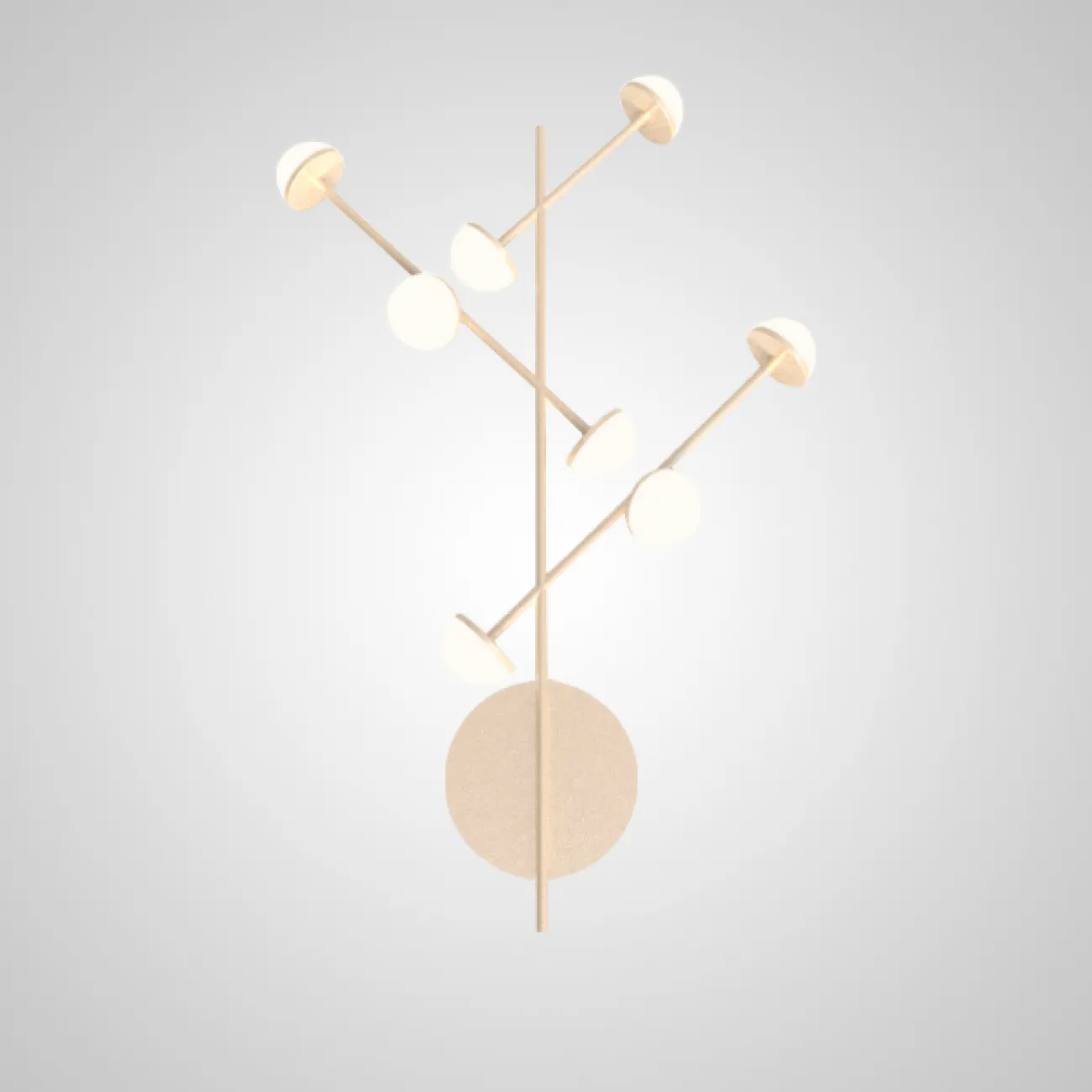 Настенный светильник HILVI WALL L48 White от ImperiumLoft
