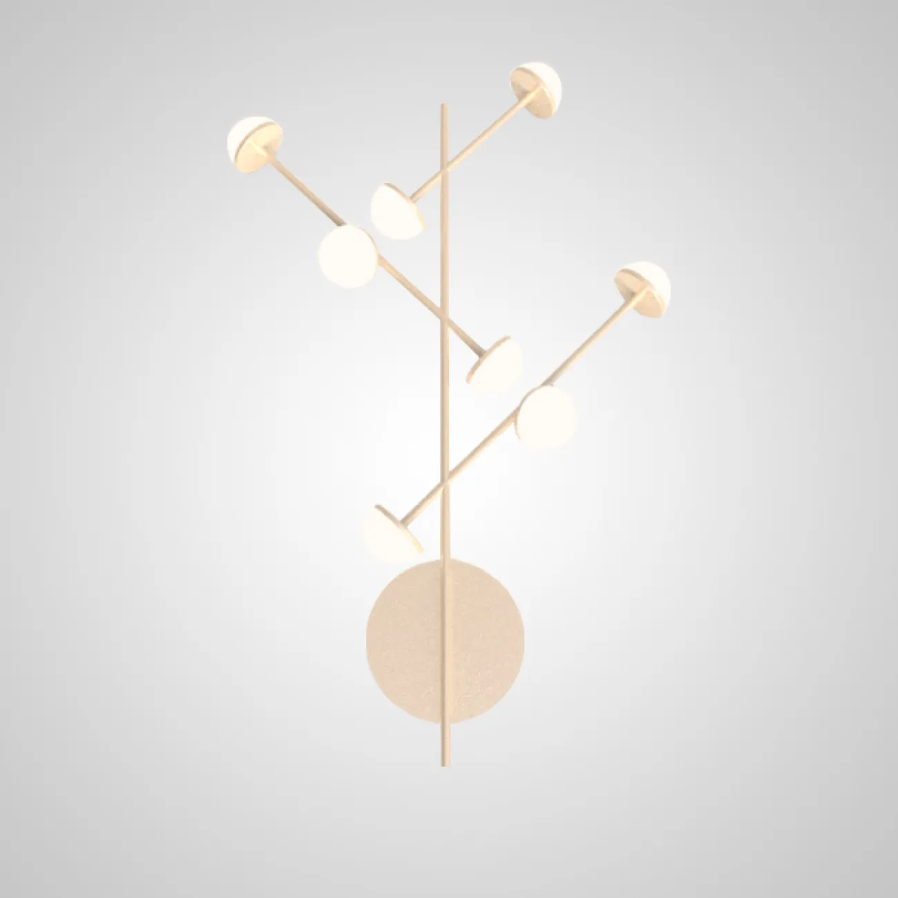 Настенный светильник HILVI WALL L48 Black от ImperiumLoft