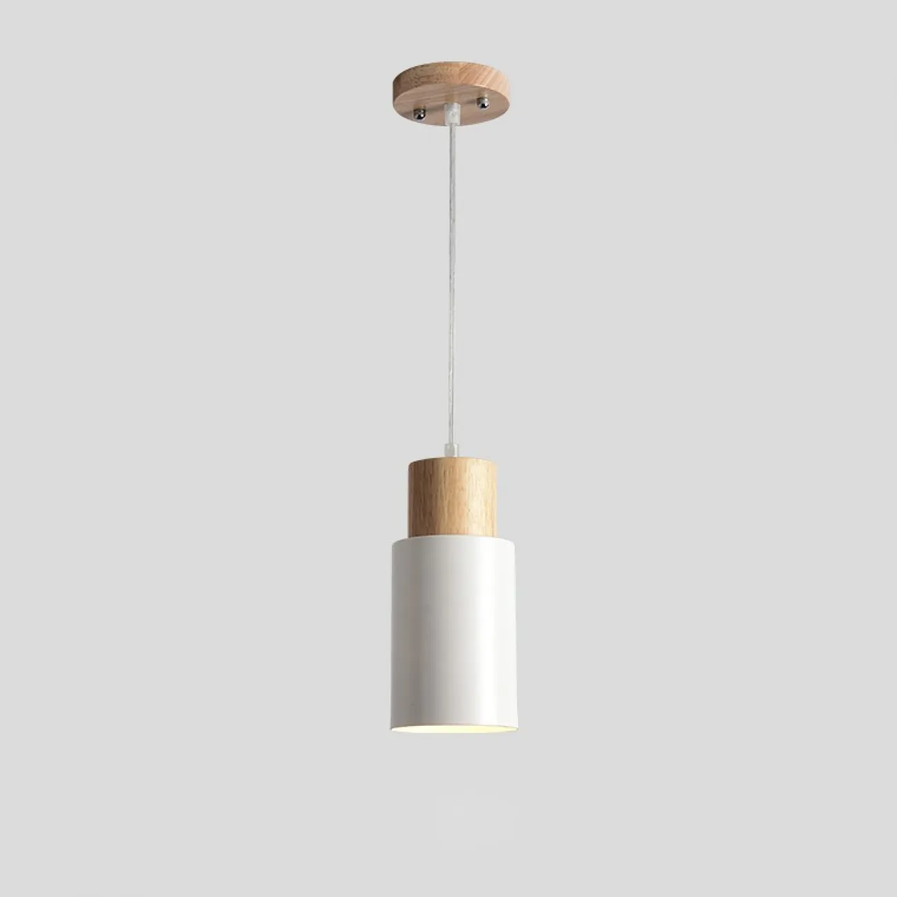 Подвесной светильник PIPE WOOD SHORT от ImperiumLoft