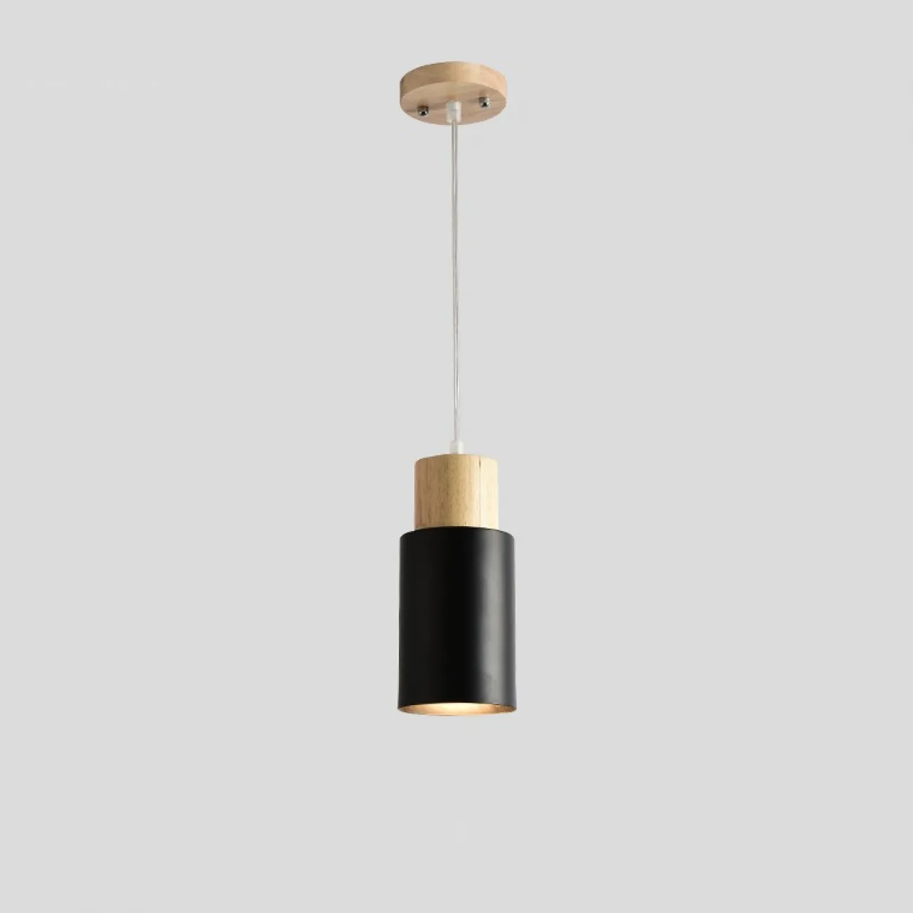 Подвесной светильник PIPE WOOD SHORT от ImperiumLoft