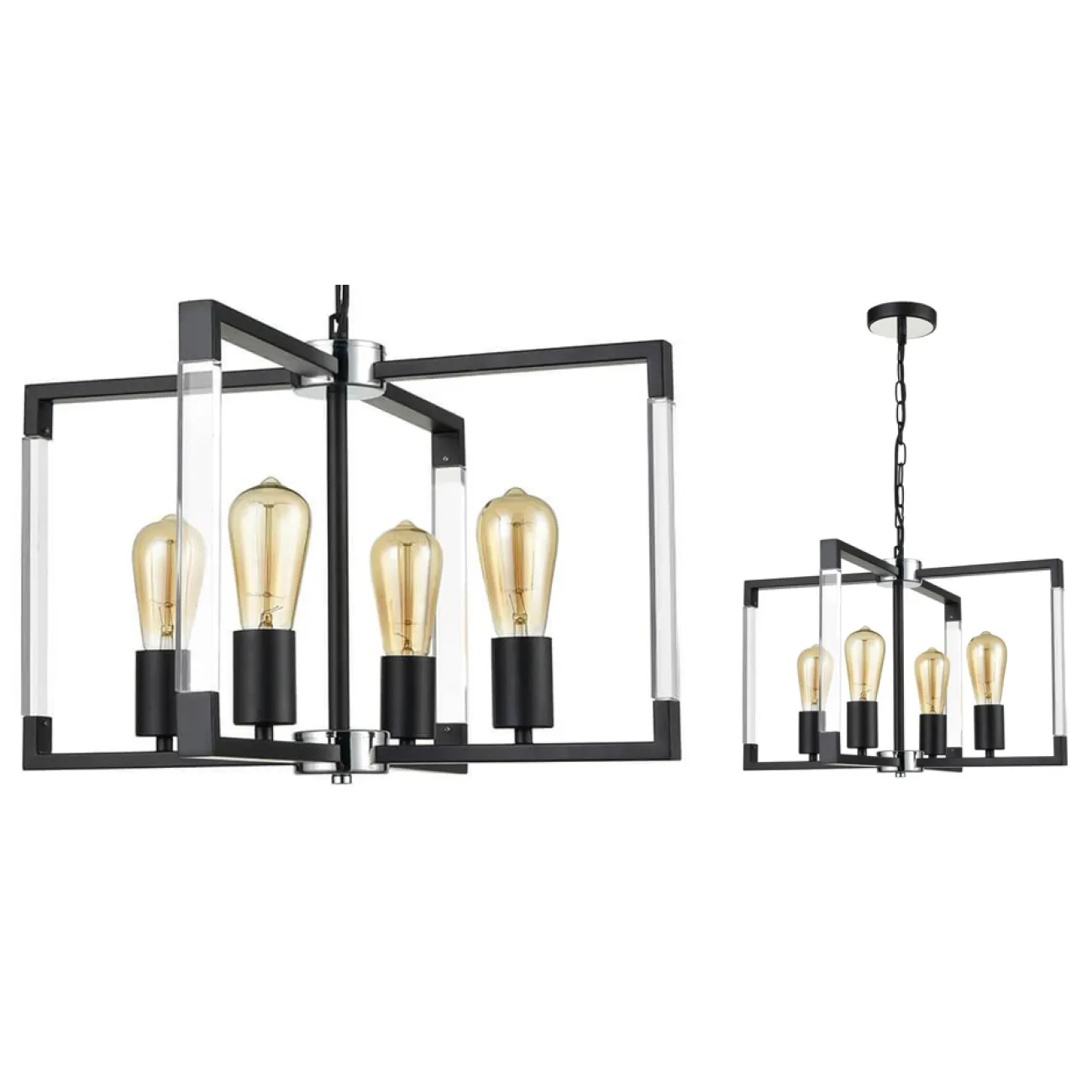 Подвесной светильник Transparent Strips Quartet