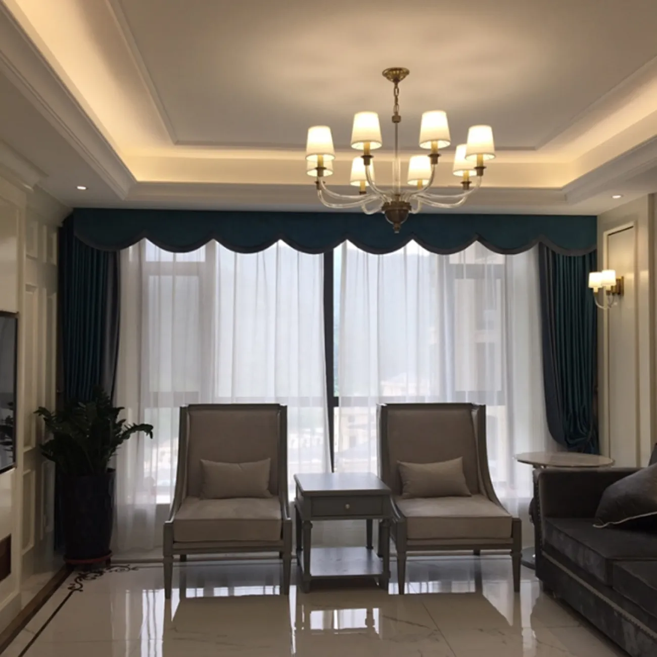 Дизайнерская люстра VIVIEN D68 от ImperiumLoft