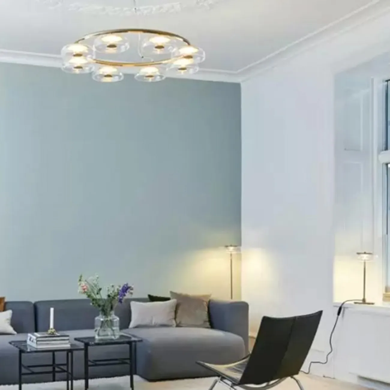 Светодиодная люстра ARCTIC D100 от ImperiumLoft