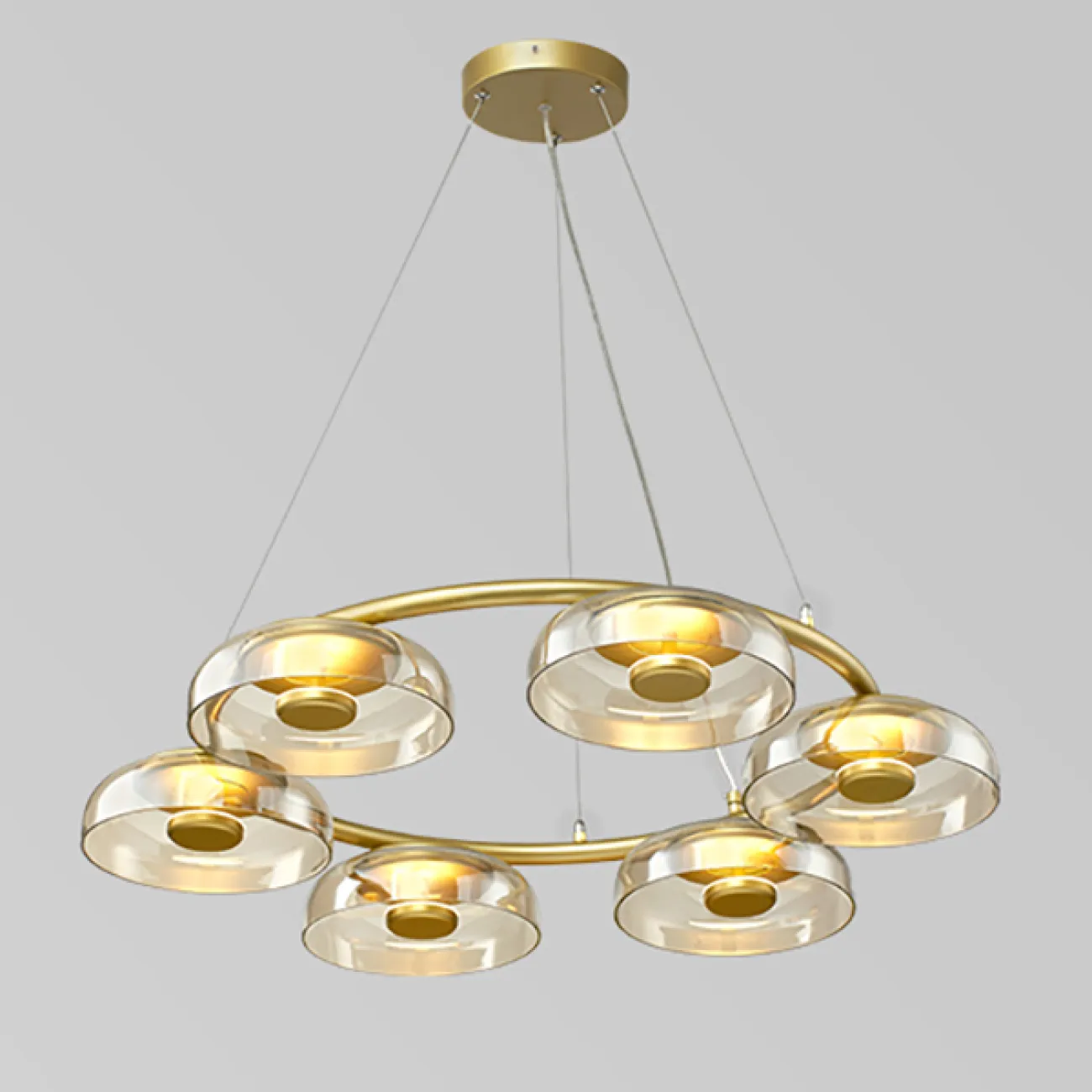 Светодиодная люстра ARCTIC D80 от ImperiumLoft