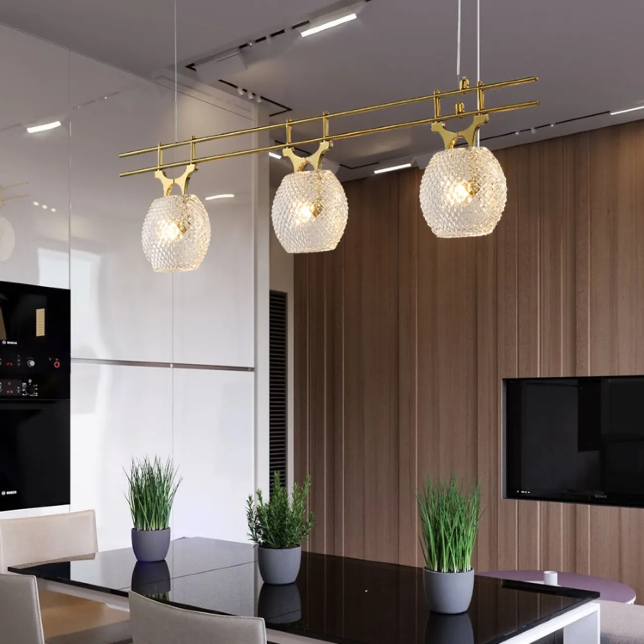 Люстра подвесная DORIS от ImperiumLoft