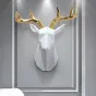 Дизайнерский настенный декор голова оленя LaLume-KKK00260 