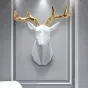 Дизайнерский настенный декор голова оленя LaLume-KKK00260 