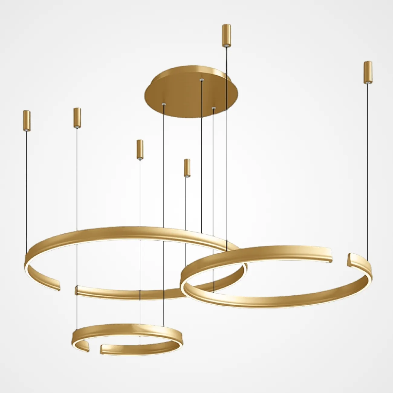 Подвесная люстра ALTAIR D45+65 от ImperiumLoft