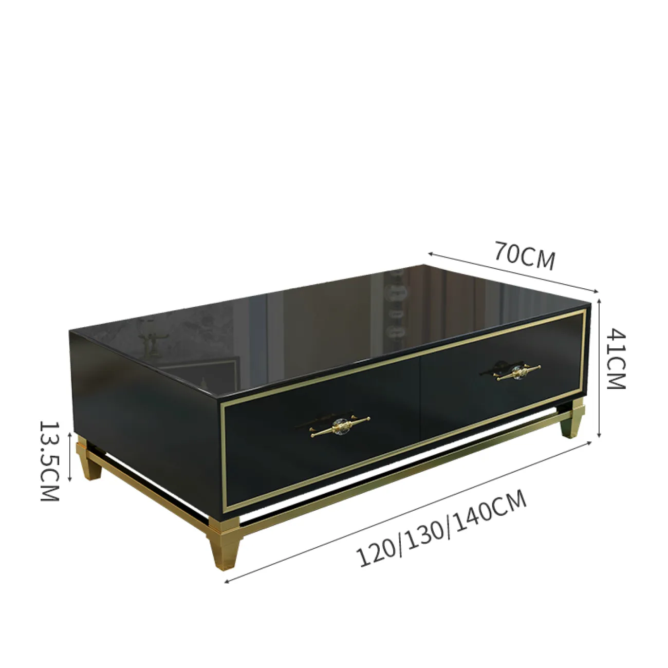 Дизайнерский журнальный столик - LaLume-AP00335