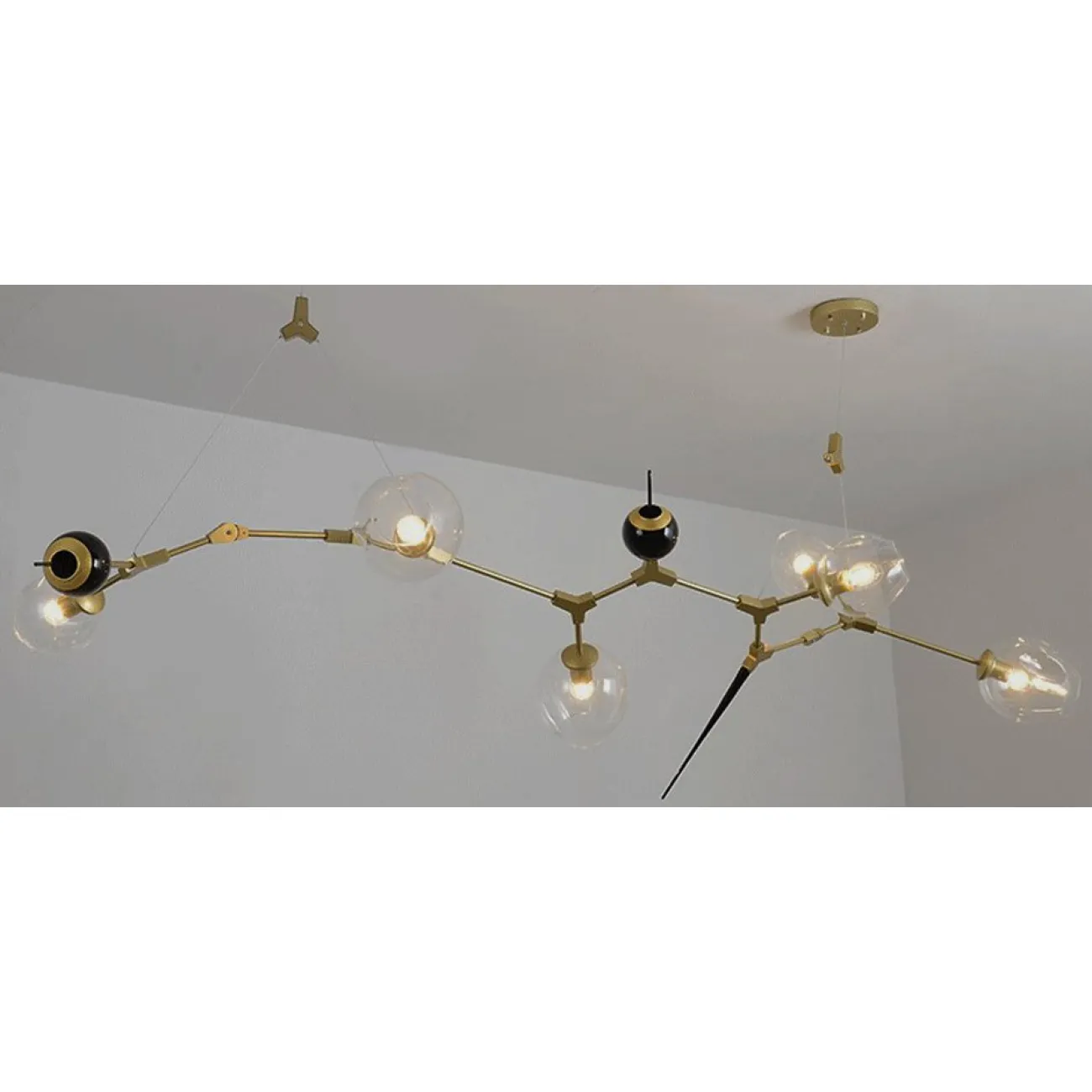 ЛЮСТРА Chandelier bubbles and thorns 6 плафонов от ImperiumLoft