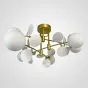 Потолочная люстра MATISSE B D80 Gold White от ImperiumLoft