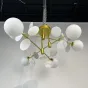 Потолочная люстра MATISSE B D80 Gold White от ImperiumLoft