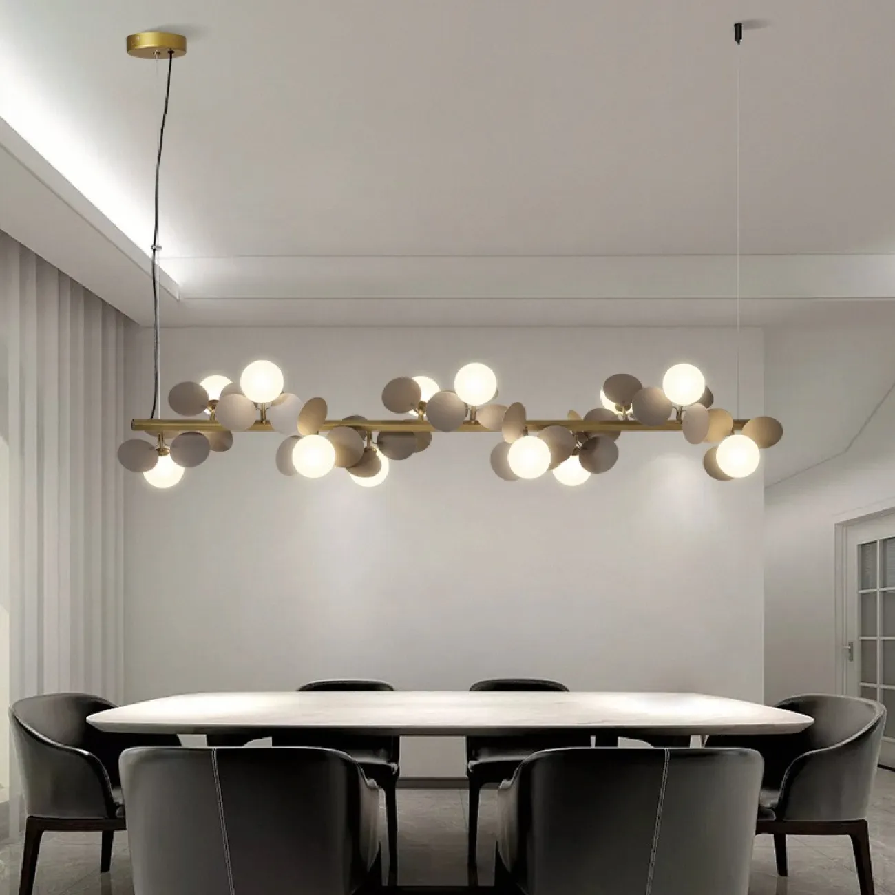 Рядный светильник MATISSE L SELF L75,5 Gray от ImperiumLoft