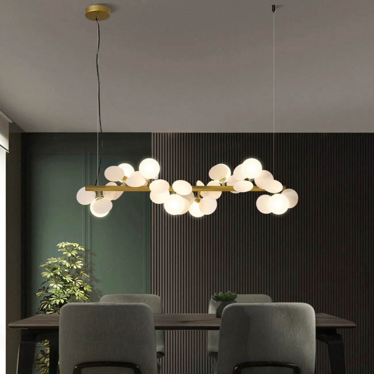 Рядный светильник MATISSE L SELF L75,5 Gray от ImperiumLoft