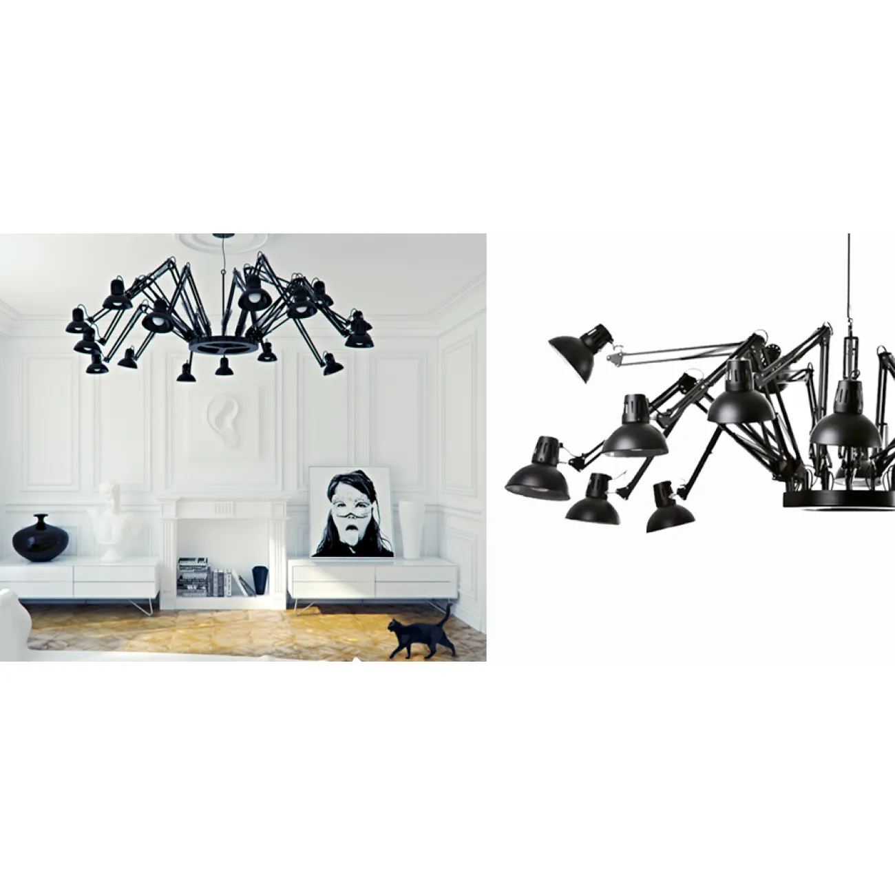 Люстра Moooi Dear Ingo designed by Ron Gilad in 2003 от LaLume