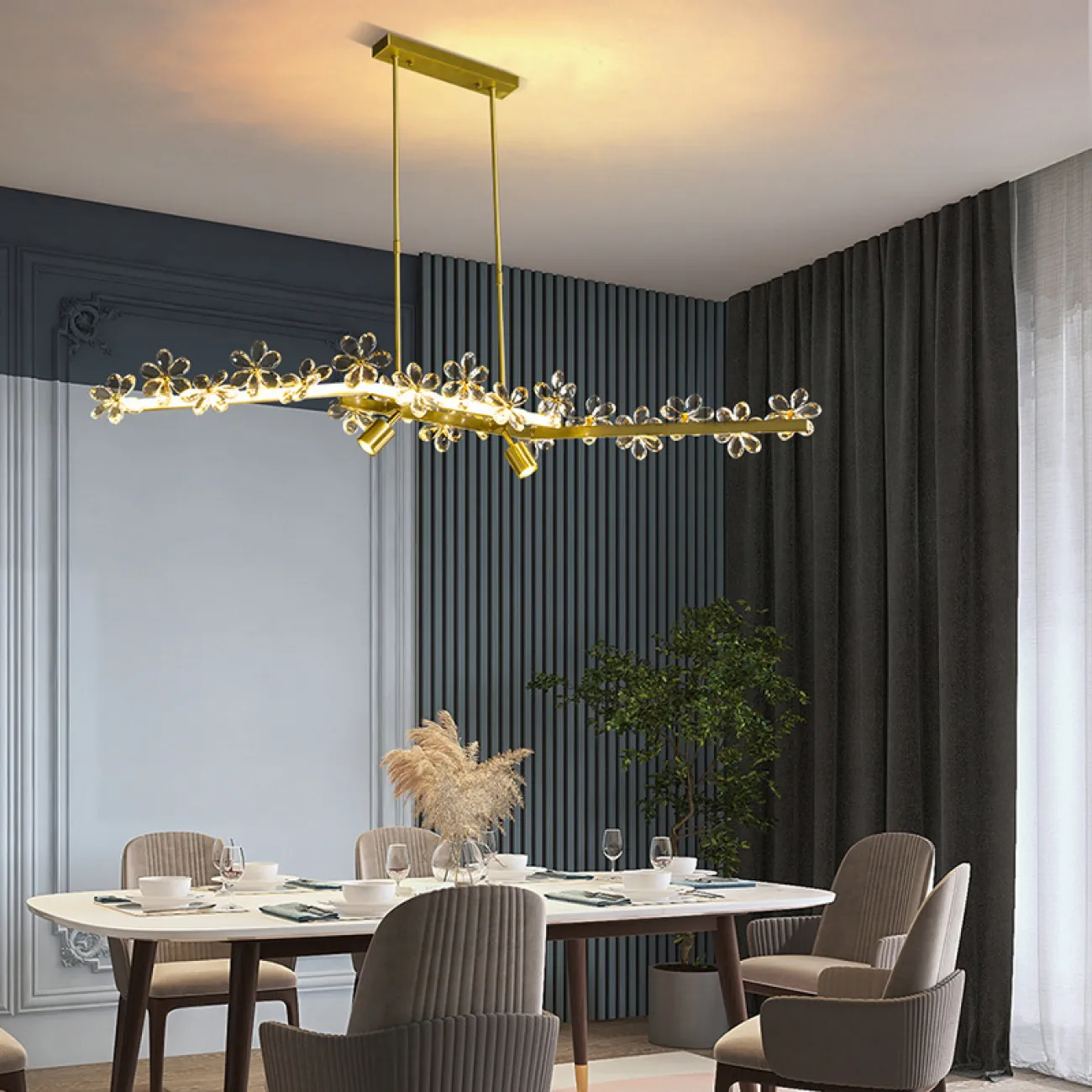 Потолочный светильник FLORENTINA LONG L126 от ImperiumLoft