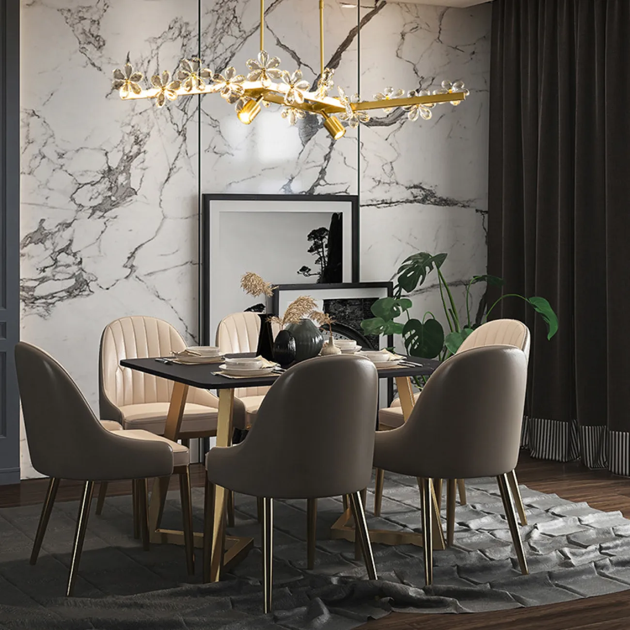 Потолочный светильник FLORENTINA LONG L126 от ImperiumLoft