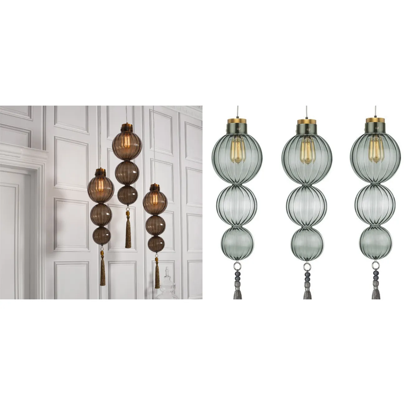 Люстра Heathfield Lighting - Medina Linear 3 Chandelier